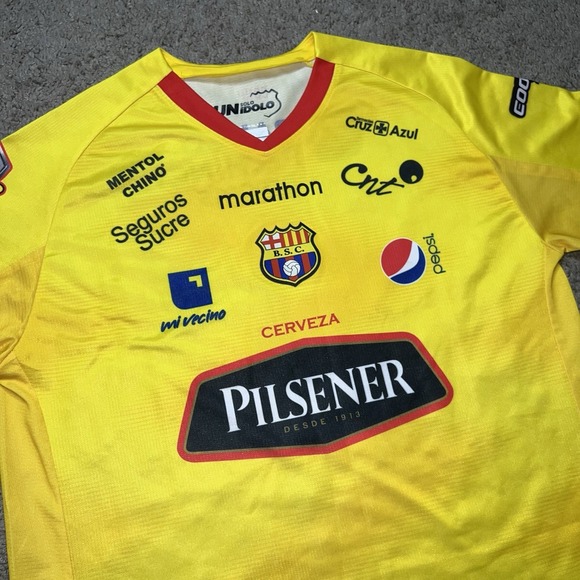 2017 MARATHON Barcelona SC Home Jersey Men's Sz XL - Picture 1 of 6